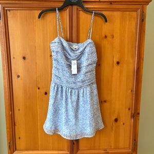 Light Blue Floral Dress